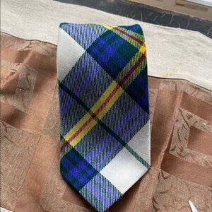 Locharron Vintage Wool Nova Scotia Tartan Men’s Necktie Formal Wedding Office